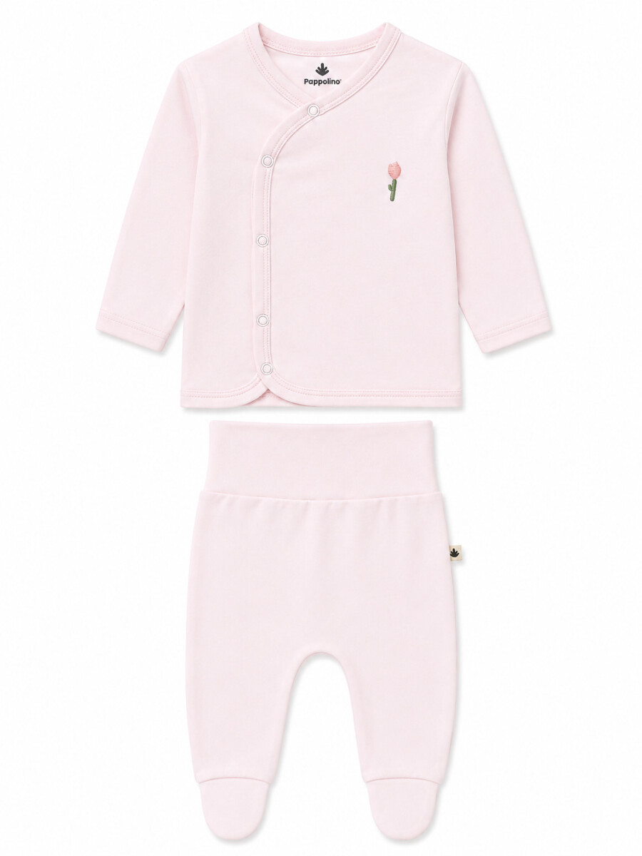 CONJUNTO LIONE - ROSA CLARO 