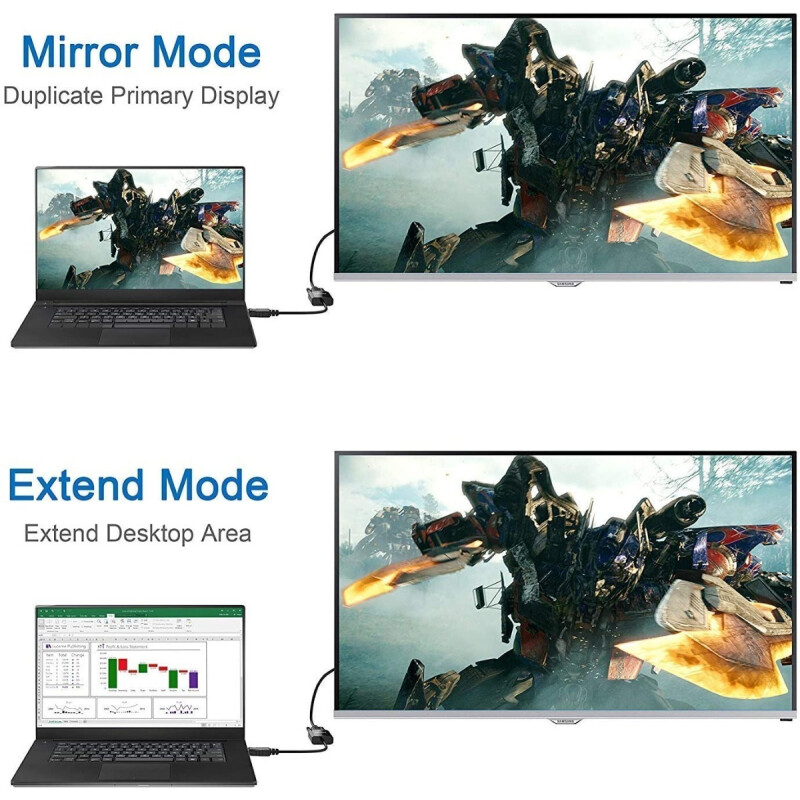Adaptador Conversor Convertidor Hdmi Macho A Vga Hembra Negro