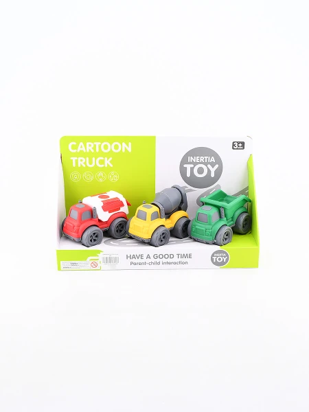 CAMION SET X 3 MULTICOLOR