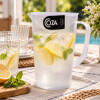 Jarra de Acrílico Esmerilado con Asa y Pico Vertedor 1 Litro – Coza Jarra de Acrílico Esmerilado con Asa y Pico Vertedor 1 Litro – Coza