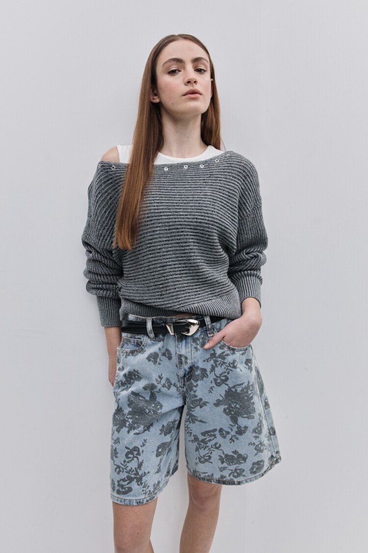 SWEATER TASMIN Gris