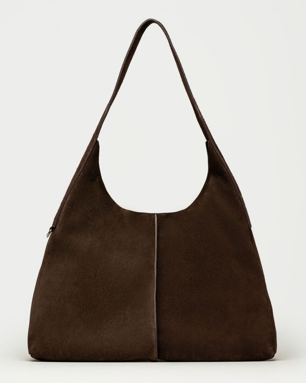 Bolso Tanner en cuero gamuza Chocolate