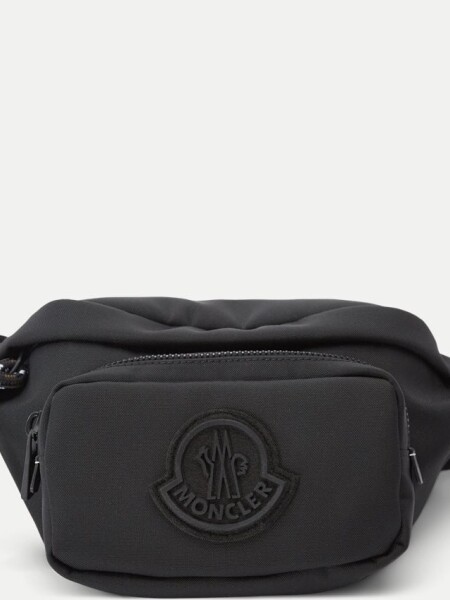 Moncler -Riñonera de nylon con gran capacidad, Durance Negro