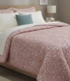 Acolchado 2 Plazas Home Class 100% Microfibra D 659-1 Fl Rosa