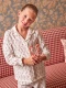 Pijama Estampado Elefantitos Blanco Roto