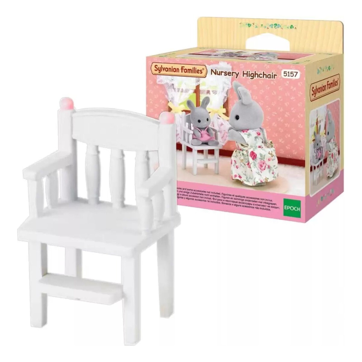 Sylvanian Families Silla Alta Para Comer Bebés Niños Juguete 