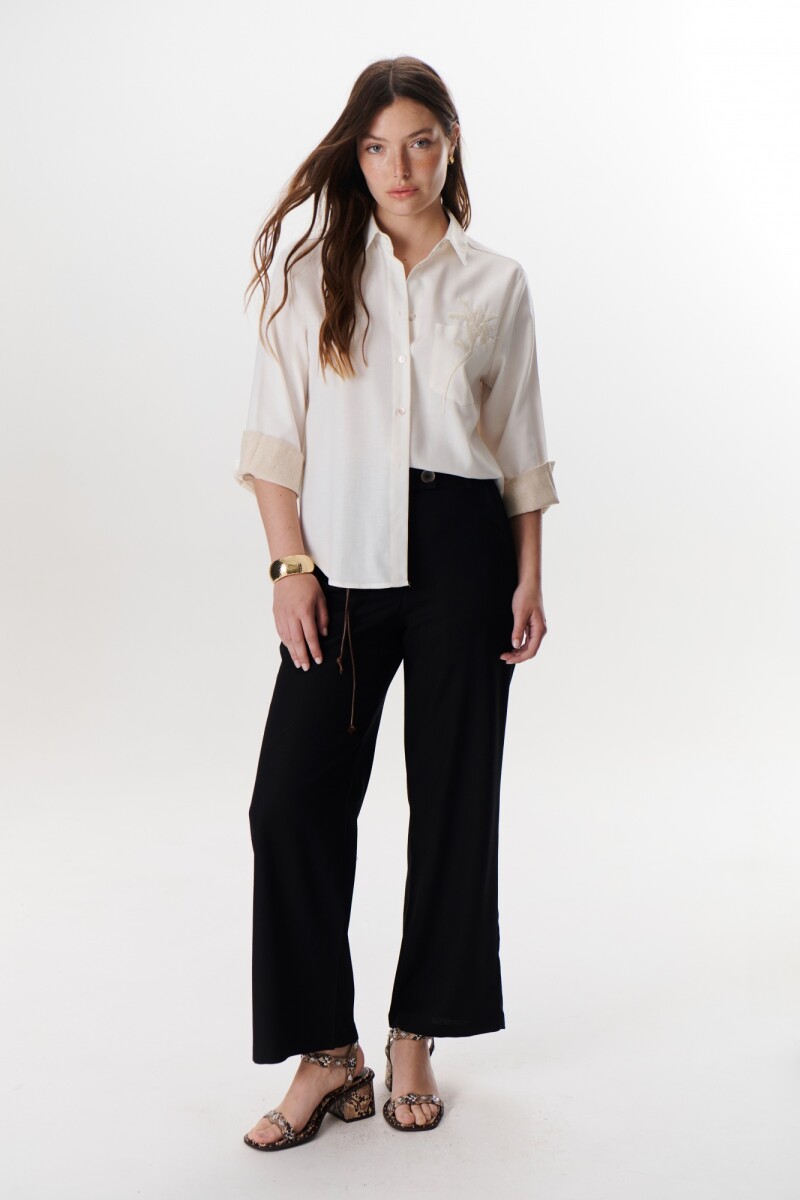 CAMISA LIRIO BLANCO