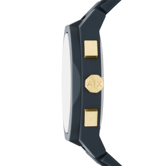 Reloj ARMANI EXCHANGE SYNC Silicona Azul Esfera 44mm 0