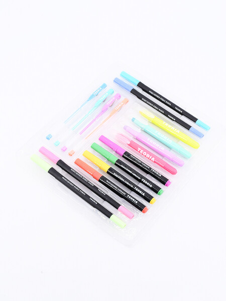 SET TEORIA PASTEL X 16 4 O +