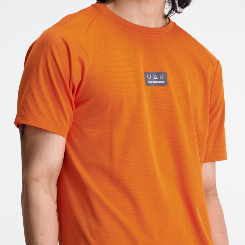 Remera New Balance de Hombre - Impact - MT23277CEN RED