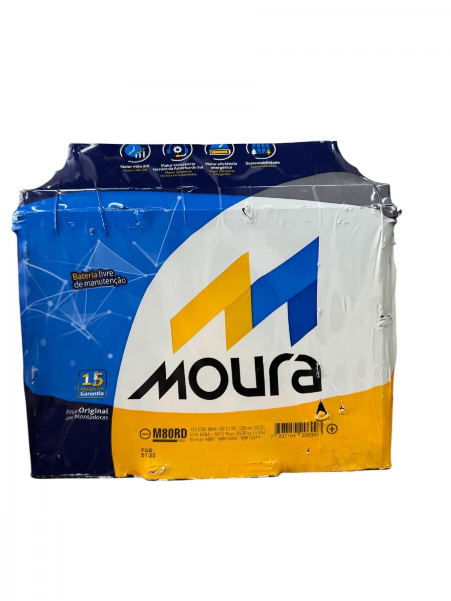 BATERIA MOURA M80RD 