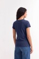 Remera cuello redondo ICONIC 150 AZUL MARINO