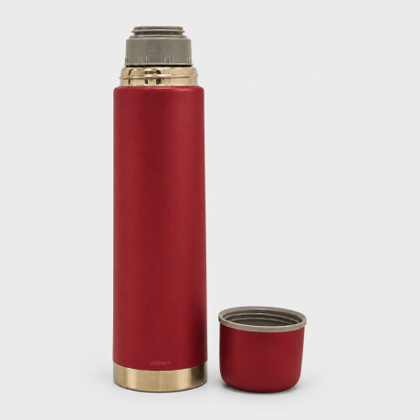 Termo Bala Acero Inoxidable 750Ml Mantiene Frío Calor Comet Bordó