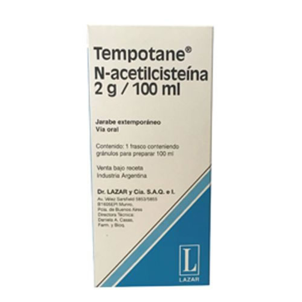 TEMPOTANE JARABE 100 ML 