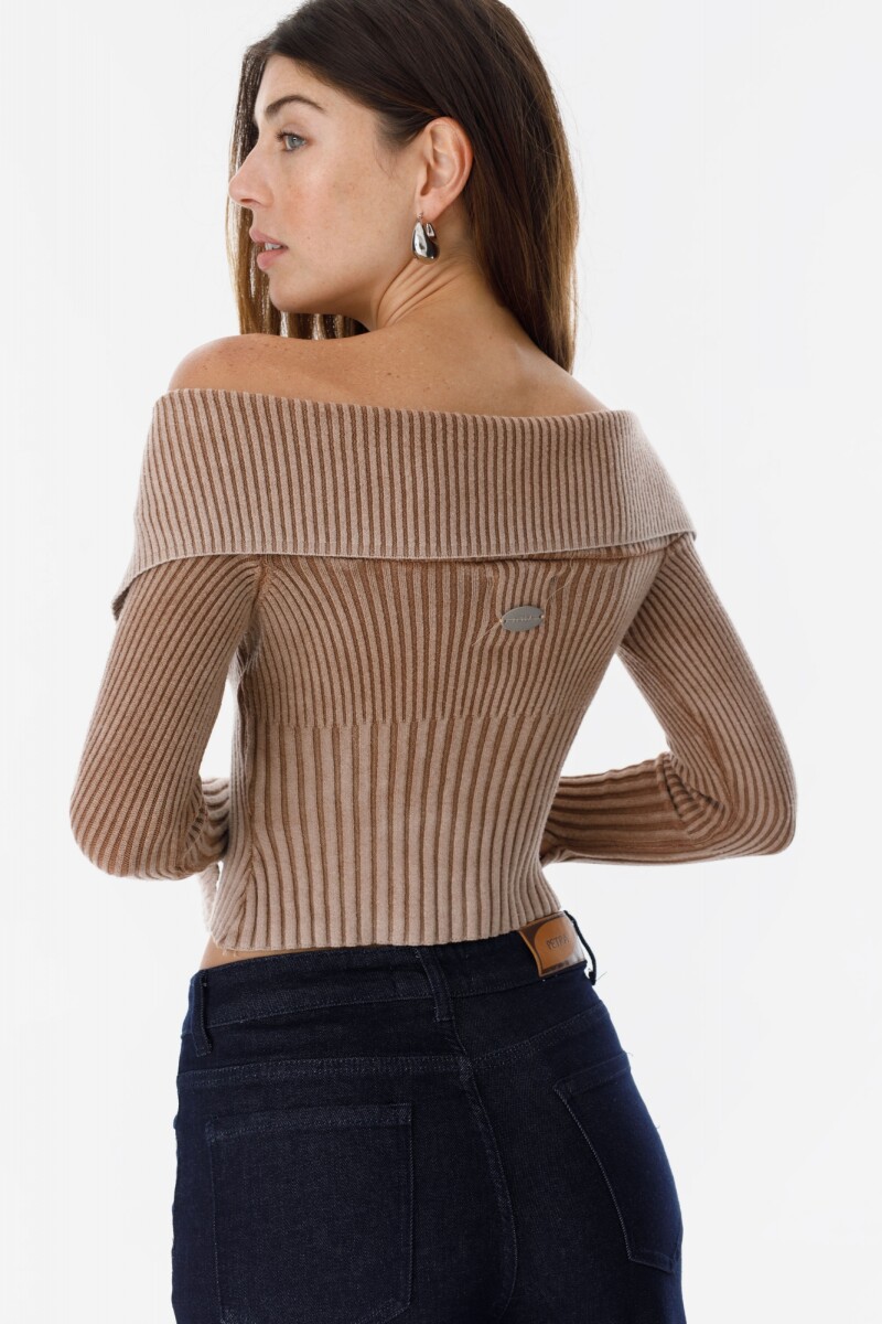 Sweater Jazmín Camel