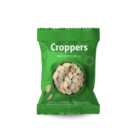 MANI CROPPERS TOSTADO SIN SAL 100 G MANI CROPPERS TOSTADO SIN SAL 100 G