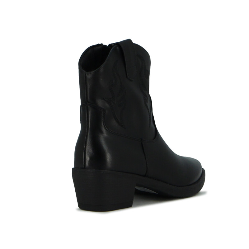 Botas Tejanas Mujer Darkness Negro