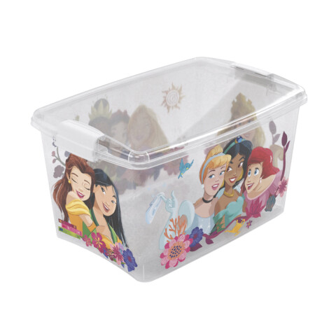 Caja Organizadora Infantil Princesas Disney 46 Lts Plástica U