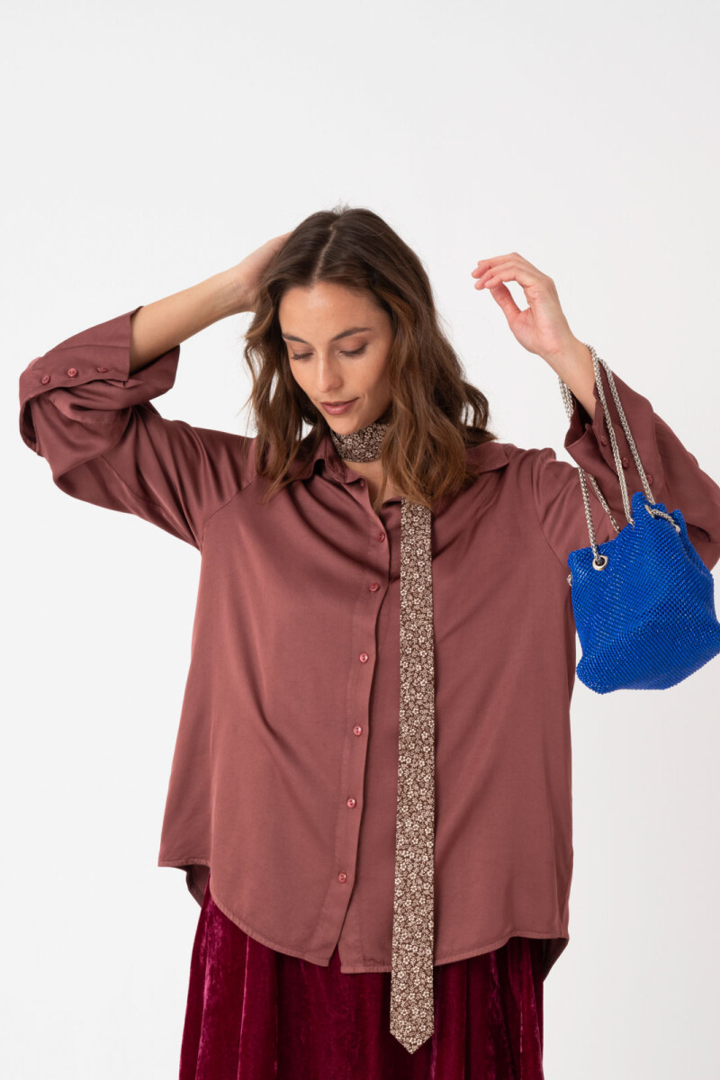 CAMISA BASIC FIT Violeta