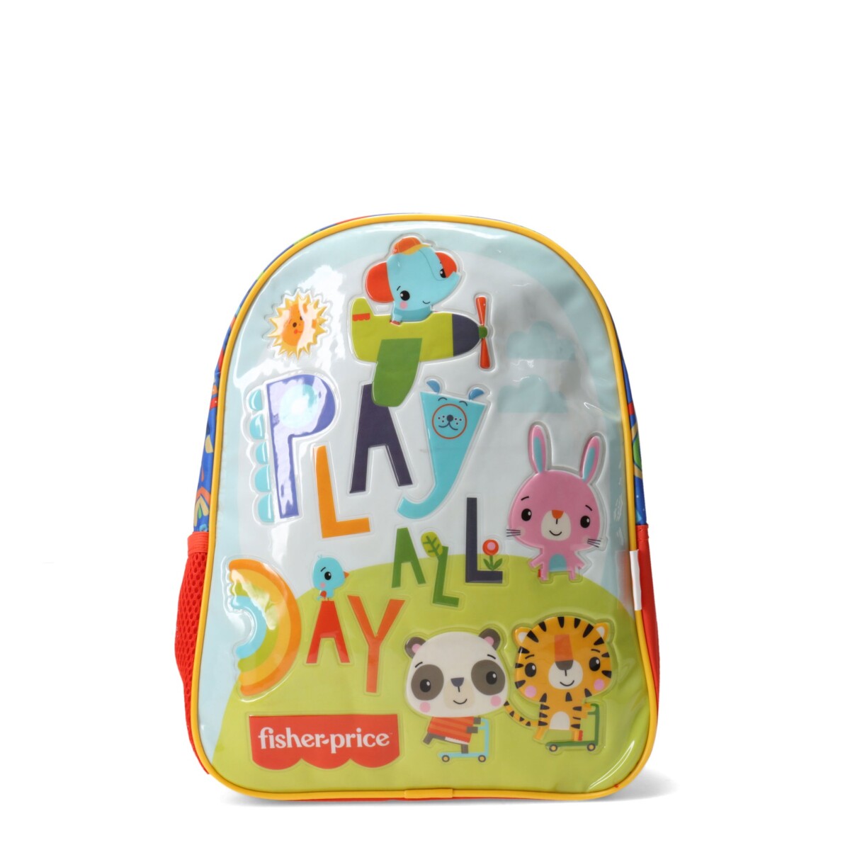 Mochila Fisher Price Fisher Mini Play all Day - Anaranjado 