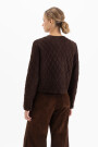CHAQUETA LAUREN SUEDE Chocolate