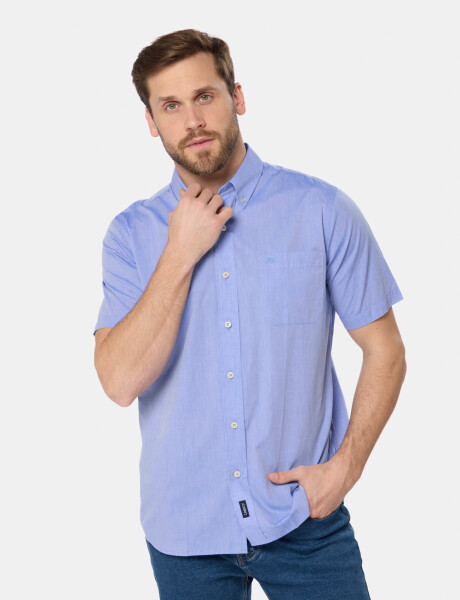 CAMISA LISA SPORT Azul