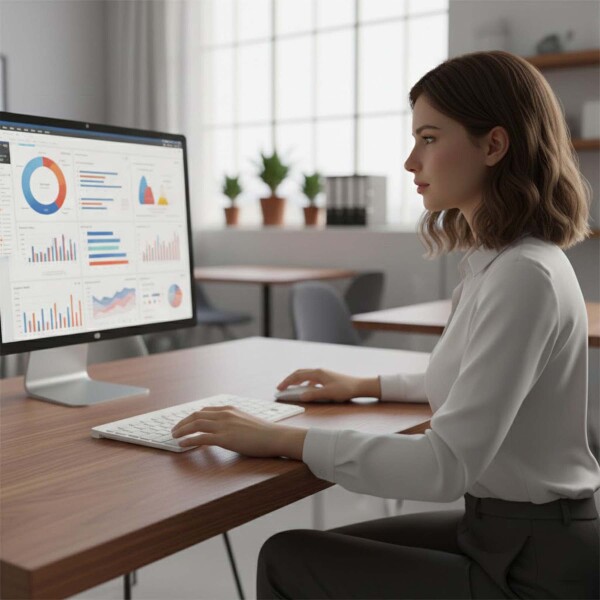 Teclado + Mouse Inalambricos Bluetooth Ultra Finos Elegantes Color Blanco