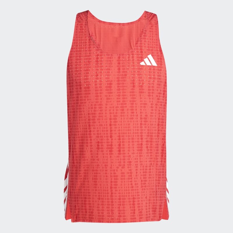 Musculosa Adidas Adizero Running Rojo