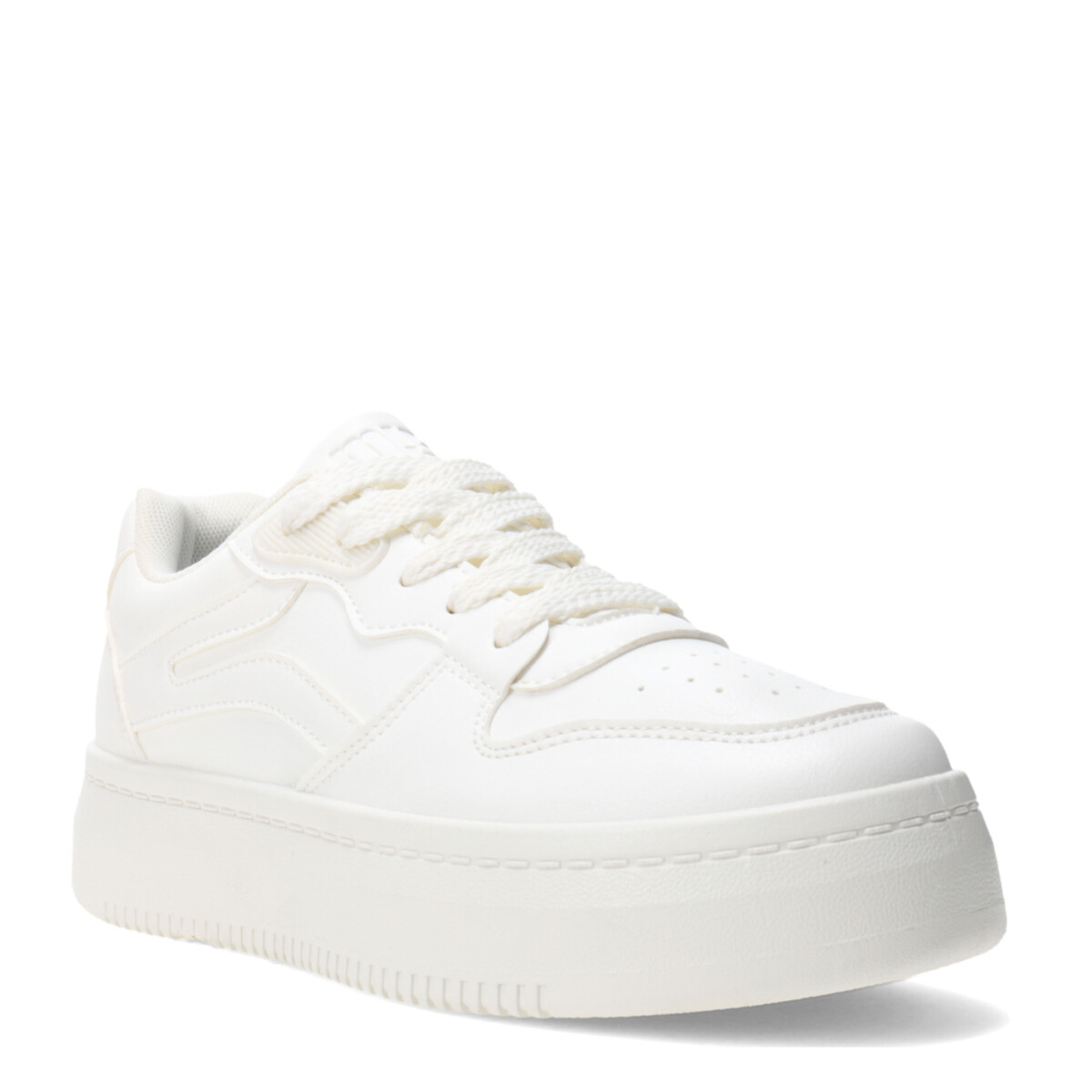 Championes MissCarol Varila Acordonada Femenino MissCarol - Blanco 