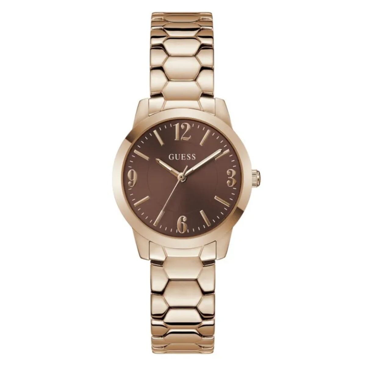 Reloj GUESS WINNI Acero Oro Rosa Esfera 34mm 
