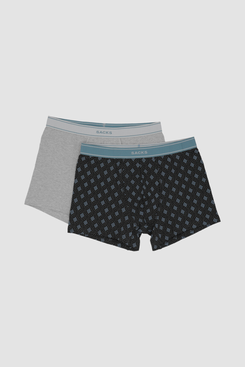 Pack x2 boxer de algodón - Diseño 3 