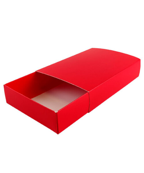 Caja eco 13 tipo caja fosforo 10x14x3 cm. ROJO