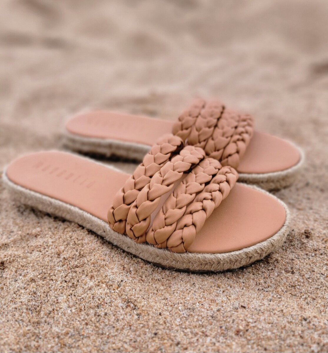 Sandalia Solei - Camel 