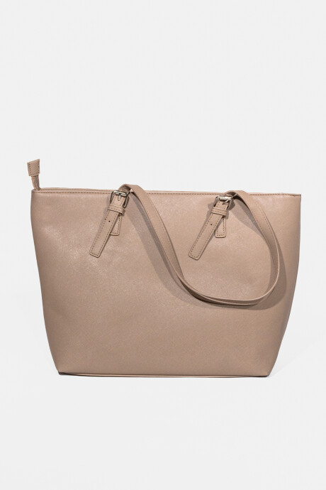 Cartera Laid Taupe / Mink / Vison