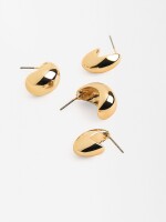 Conjunto De Pendientes Dorados dorado