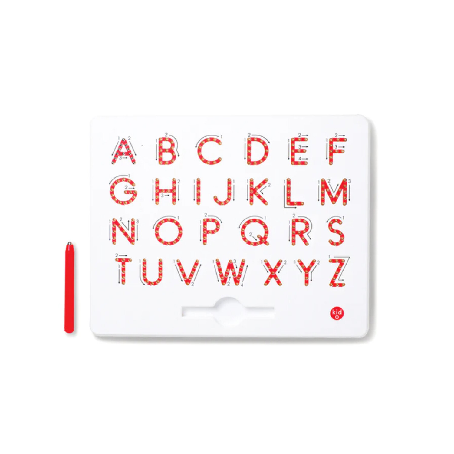 Juego educativo abecedario Rojo — Mis Petates