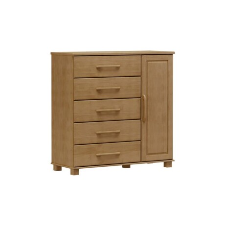 COMODA FINESTRA 5 CAJONES 1 PUERTA OURO FREIJO. COMODA FINESTRA 5 CAJONES 1 PUERTA OURO FREIJO.