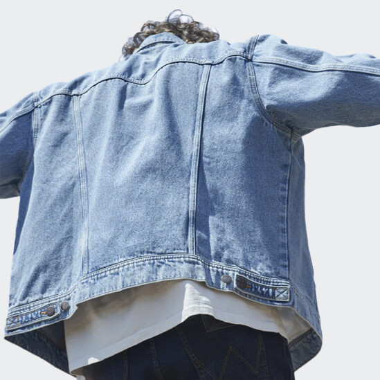Campera Wrangler Denim Azul