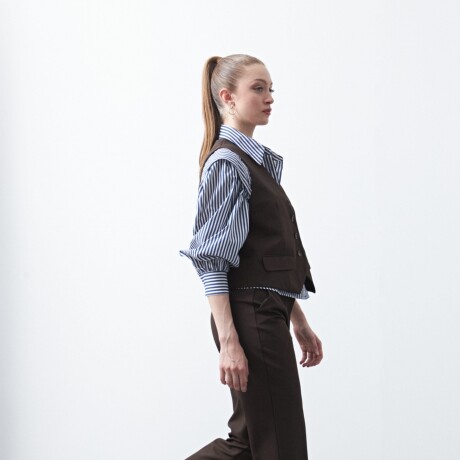 PANTALON PAISLEY Chocolate