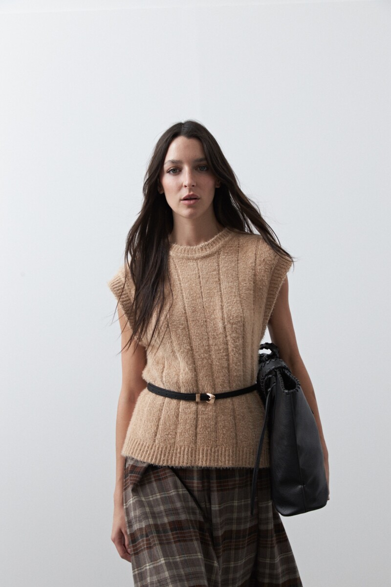 CHALECO HUANUCO Beige