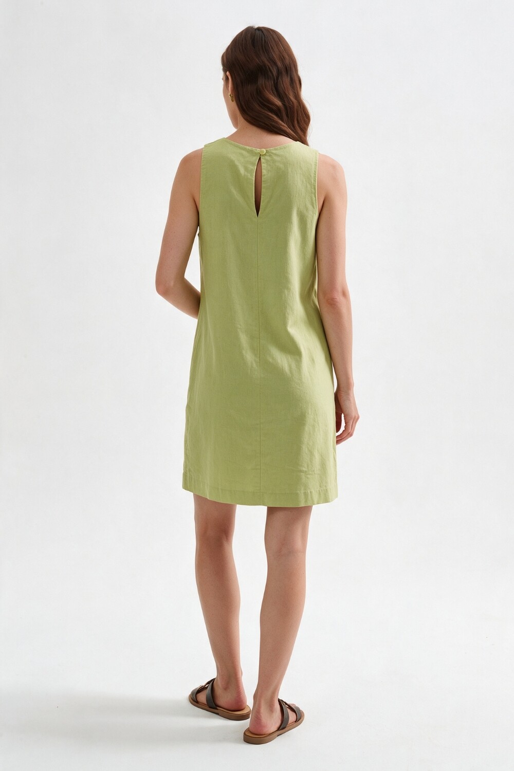 Vestido Risu Pistacho