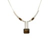 Conjunto collar Ámbar - Plata 925 - Piedra Ámbar- CJ3082 Conpiedra