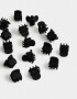 Broches Sets En bolsita Set De Mini Broches - Negro