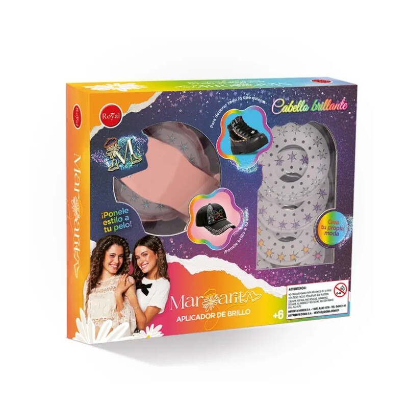 Brillo para Pelo con Aplicador – Margarita APLICADOR DE BRILLO P/ PELO MARGARITA