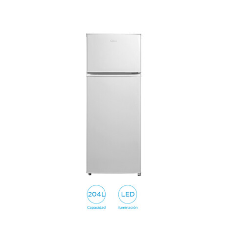 Heladera Midea MDRT294FGG01 204 Litros Blanco