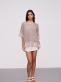 Blusa Pasik Taupe / Mink / Vison