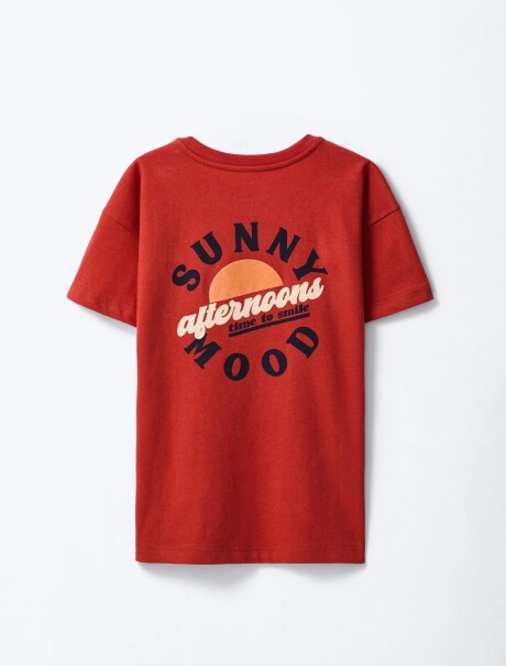 CONJUNTO CON ESTAMPA ROSA