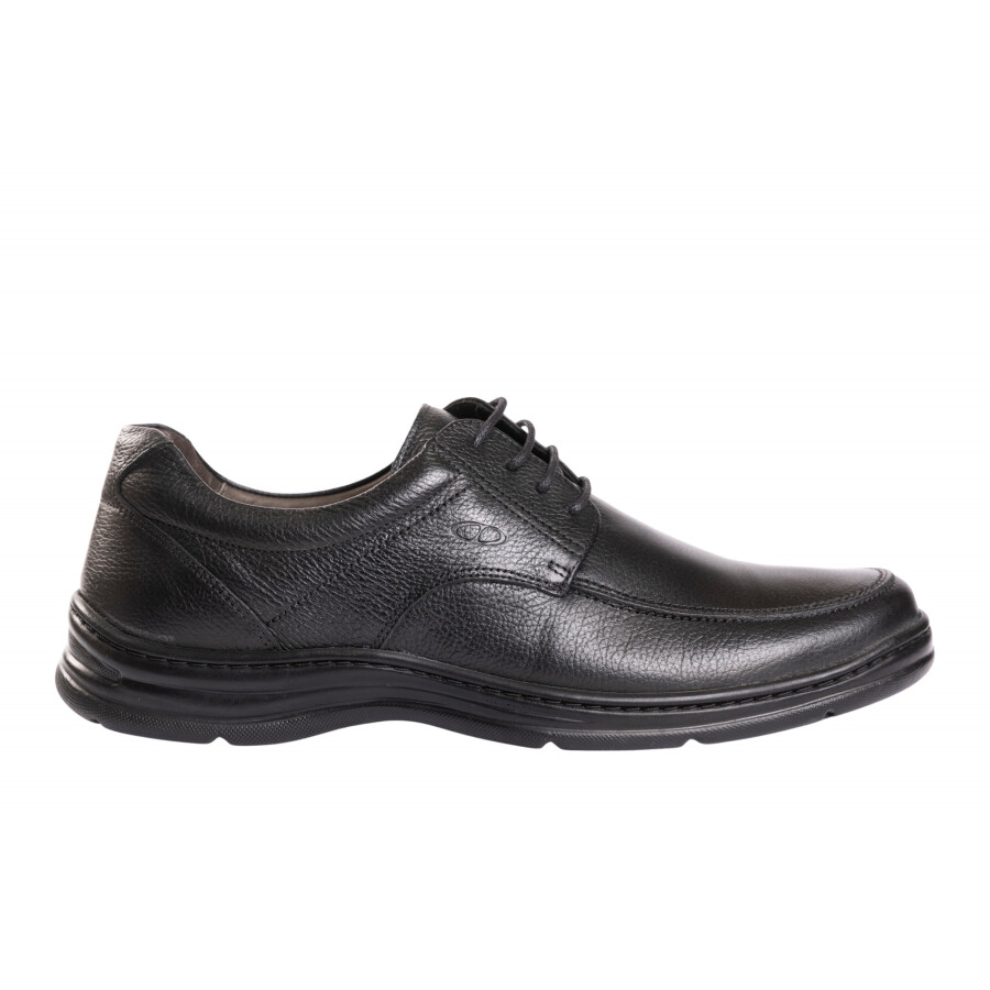 SNAKE CUERO VESTIR NEGRO