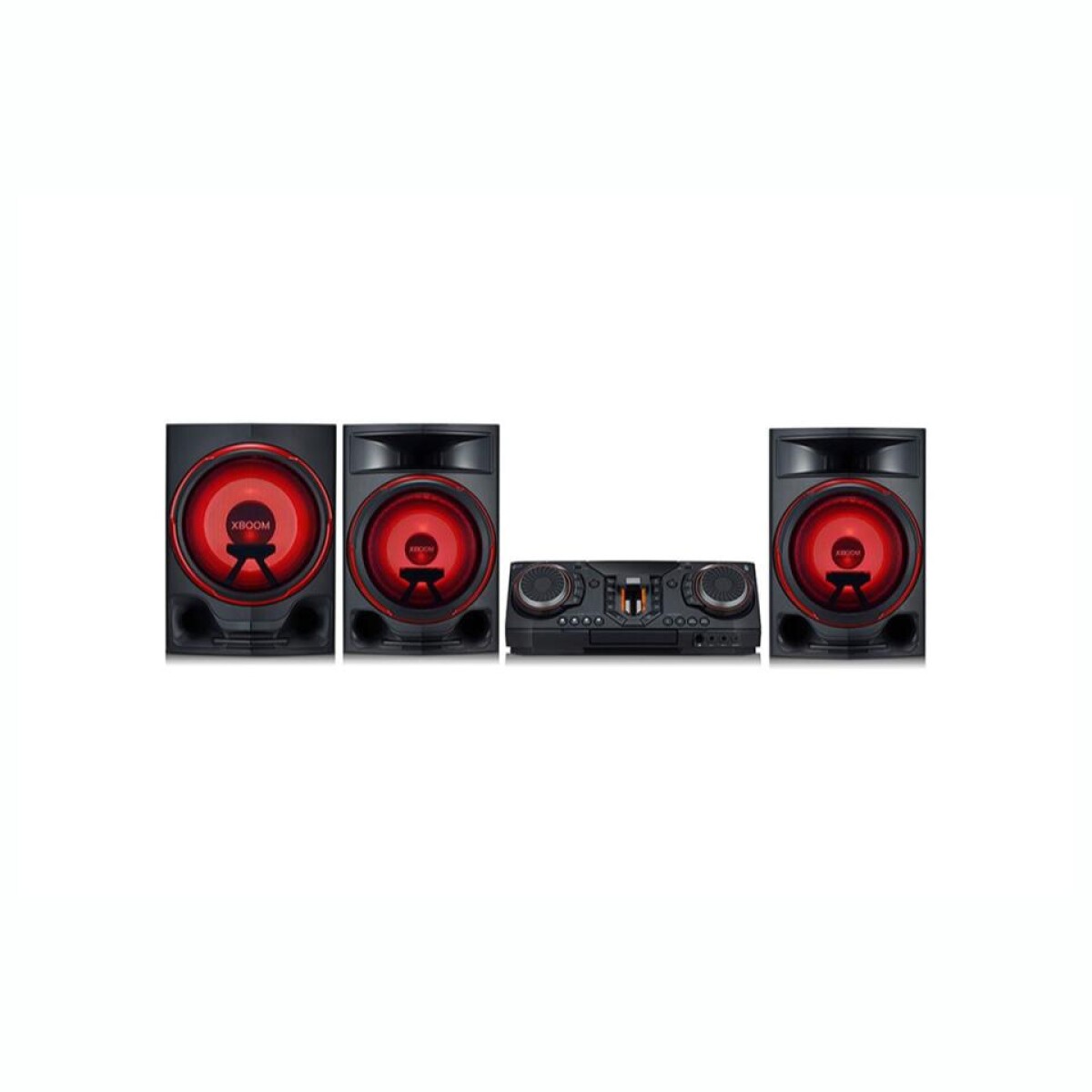Minicomponente LG Xboom CL88 2900W Negro y Rojo 