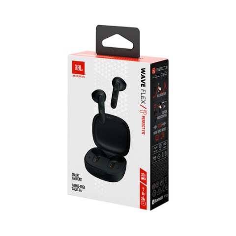 Auriculares JBL Wave Flex Truly Wireless Negro Auriculares JBL Wave Flex Truly Wireless Negro